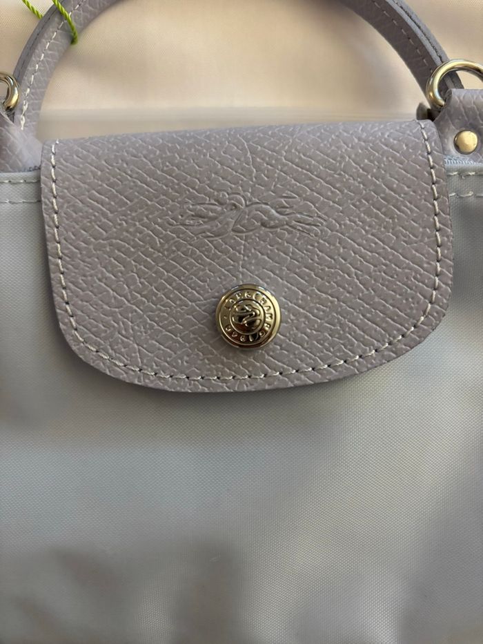 Mini sac Longchamp couleur Turquoise - photo numéro 2