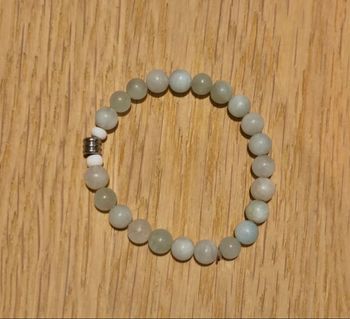 Bracelet pierre précieuse bleu 