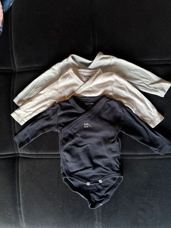 Lot de 3 body cache cœur
