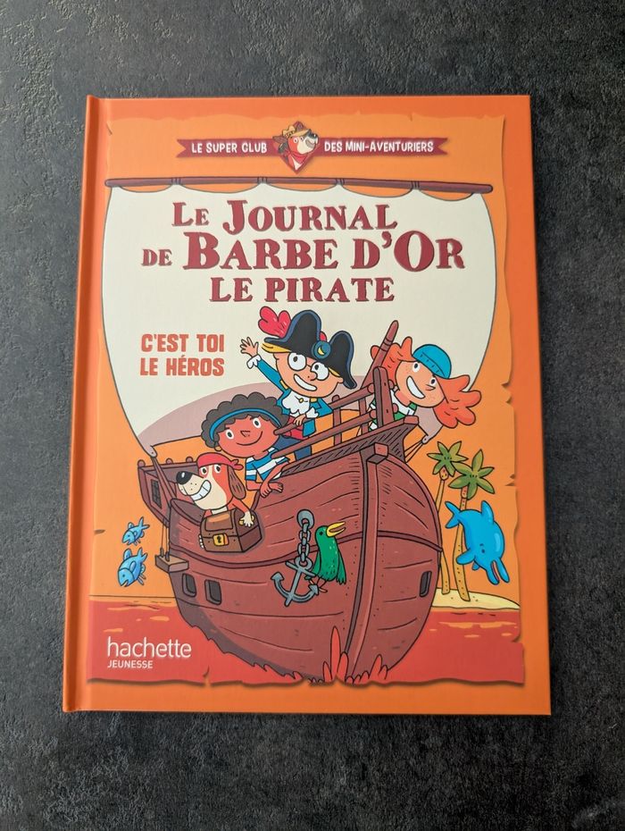 Livre mac do, le journal de Barbe d'Or le pirate