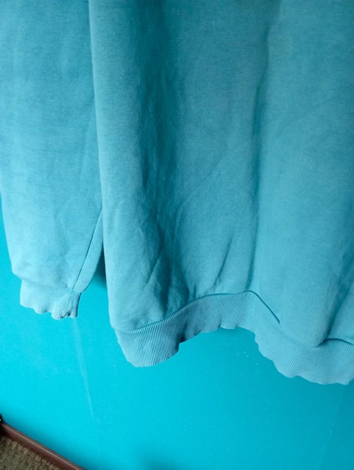 Sweat shirt Reebok bleu pétrole - photo numéro 3