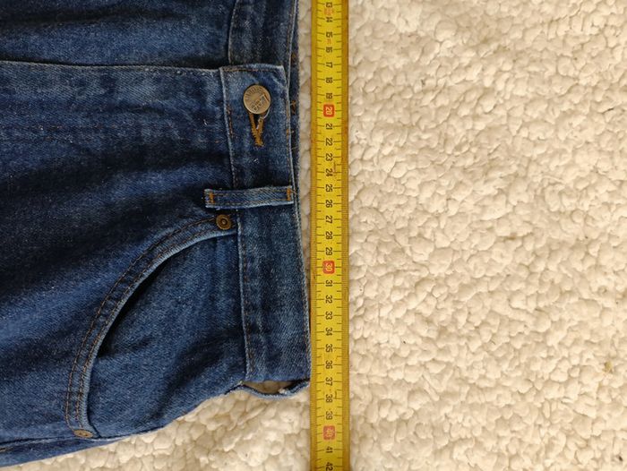 Jean vintage Lee taille haute mom fit USA années 90 #denim #vintage #lee - photo numéro 6