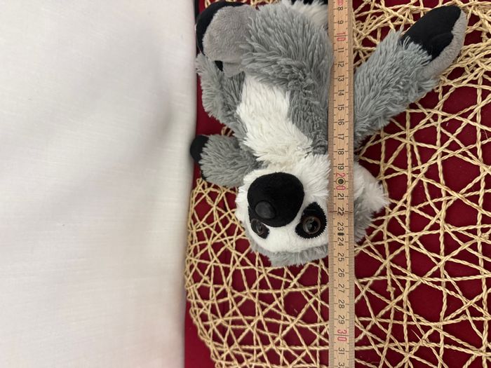 Wild Republic peluche lémurien junior 18 cm gris peluche - photo numéro 5