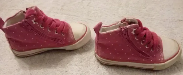 Chaussures basket rose Obaïbi taille 22 (réf perso 19)(familleac72) - photo numéro 4