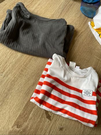 Lot de tee shirt manches longues