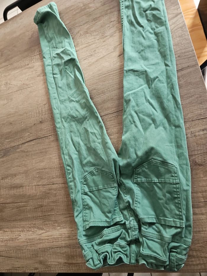 Vêtements pour garçon jean skinny taille 10 ans sans marque - photo numéro 3