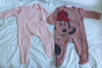 Lot pyjamas mi-saison 6 mois 