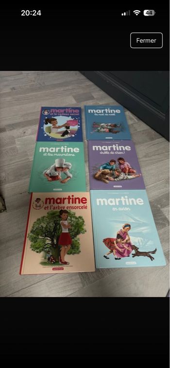 Livres Martine 