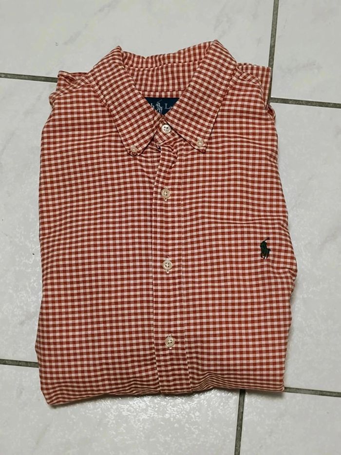 Chemise Ralph Lauren Custom Fit L - photo numéro 11