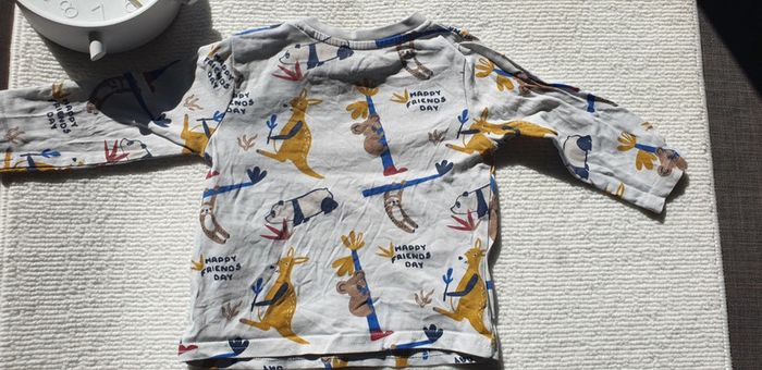 T-shirt animaux 6 mois - photo numéro 4