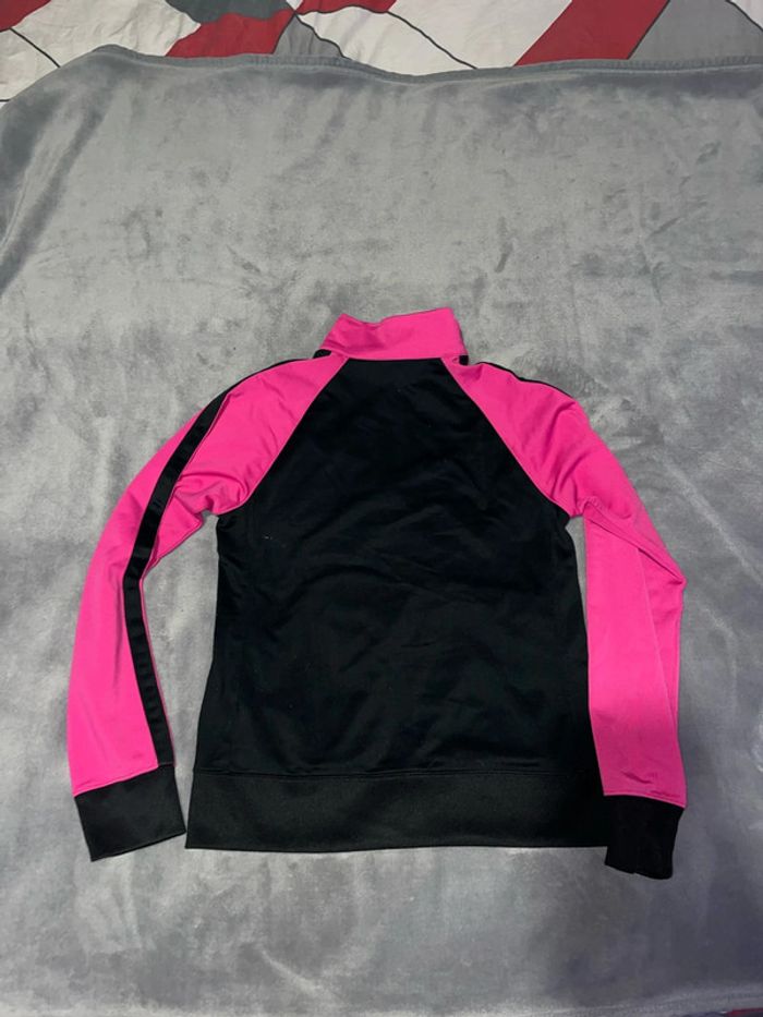 Gilet Nike noir rose enfant fille 12-13 ans - photo numéro 2