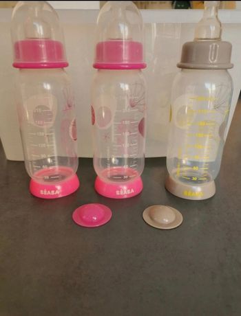 Lot de biberons 240 mL béaba