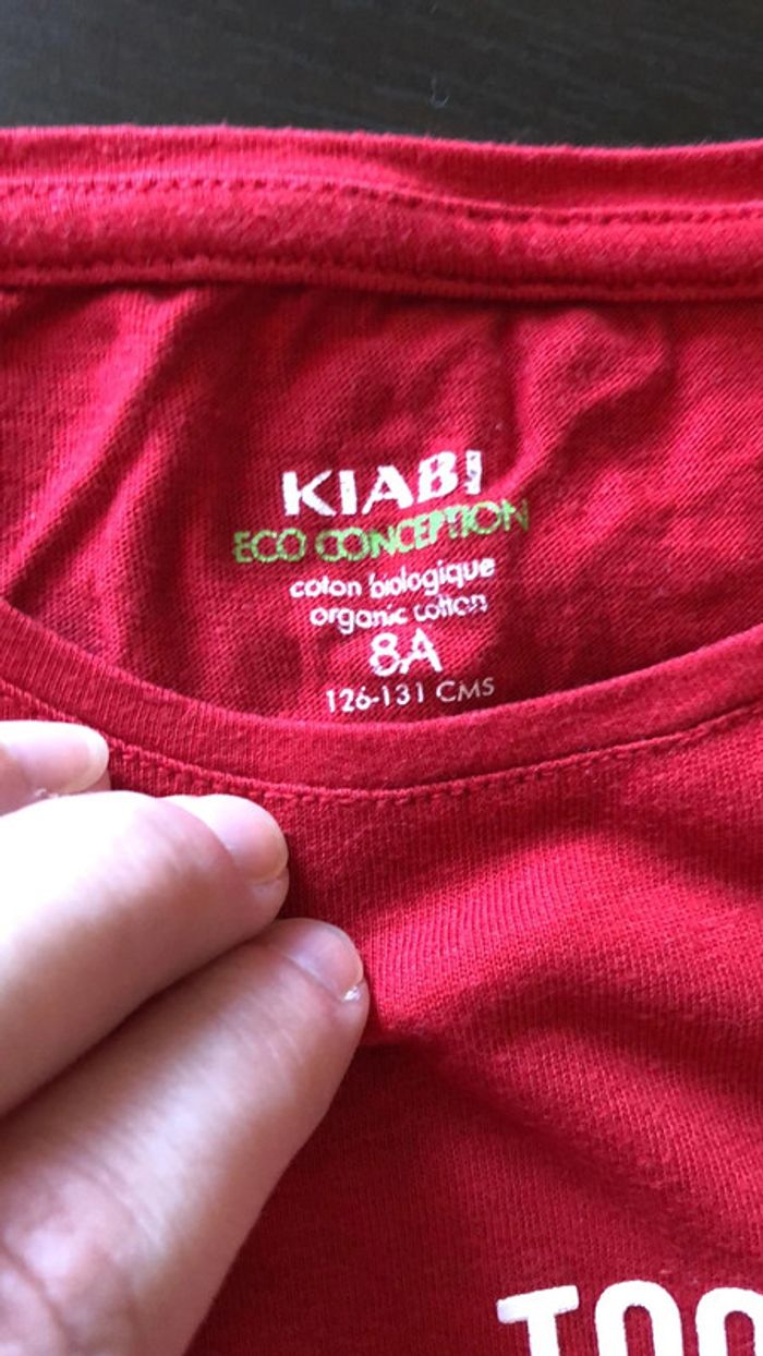 Tee shirt rouge - photo numéro 2