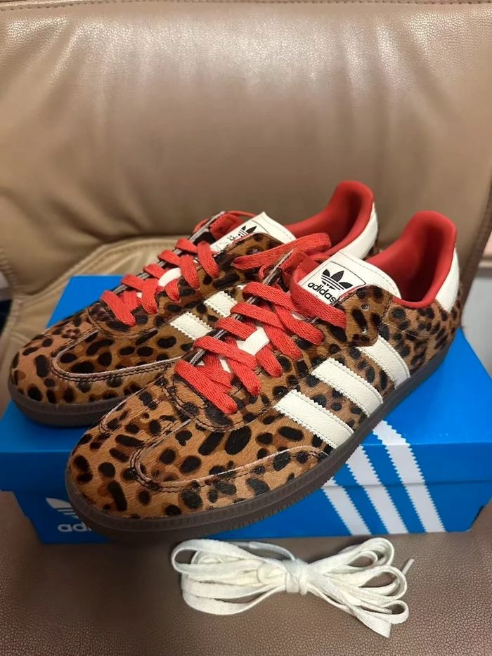 adidas Samba OG Preloved Léopard Rouge 36 - photo numéro 2