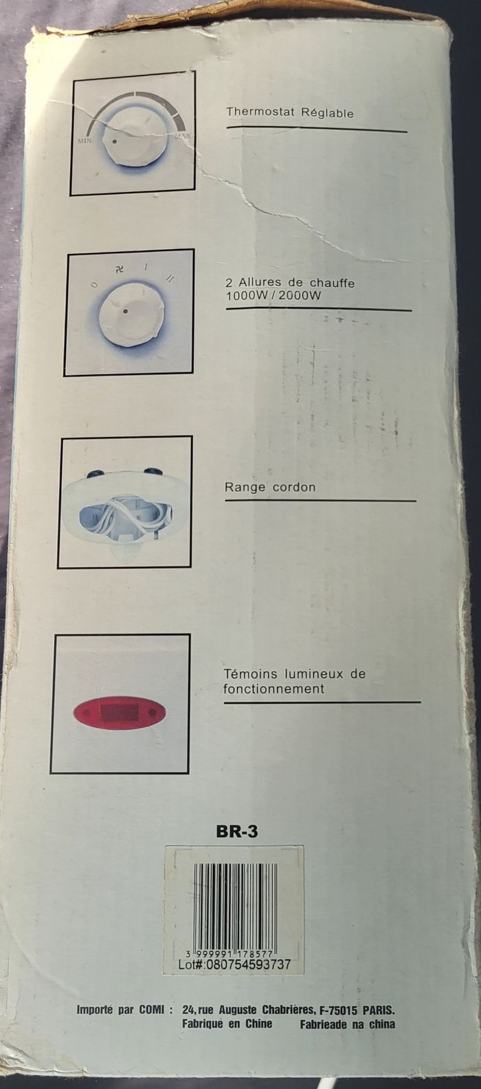 Chauffage- Radiateur ou ventilateur d'appoint attention bien lire l'annonce svp, 
✋️il fonctionne parfaitement par contre prévoir un nettoyage de l'interieur.💪
Prix : 10 euros
Envoi possible ou remise en main propre à Rueil-Malmaison (place - photo numéro 18