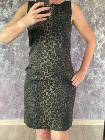 Robe Ann Taylor motif animal chic 40