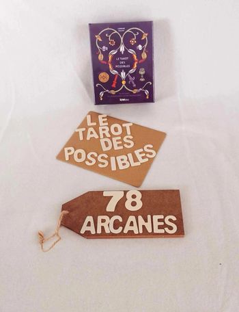 Le tarot des possibles NEUF,📙 livre avec ses 78 arcanes