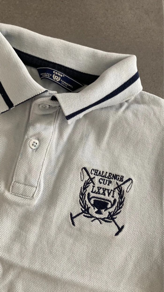 Lot ensemble polo tee shirt haut vêtement garçon jacadi 4 ans - photo numéro 7