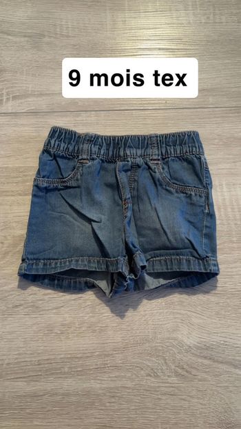 Short en jean