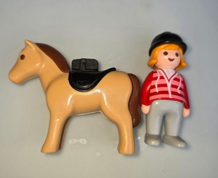123 playmobil lot équitation 70181+6973+6779 complets - photo numéro 3