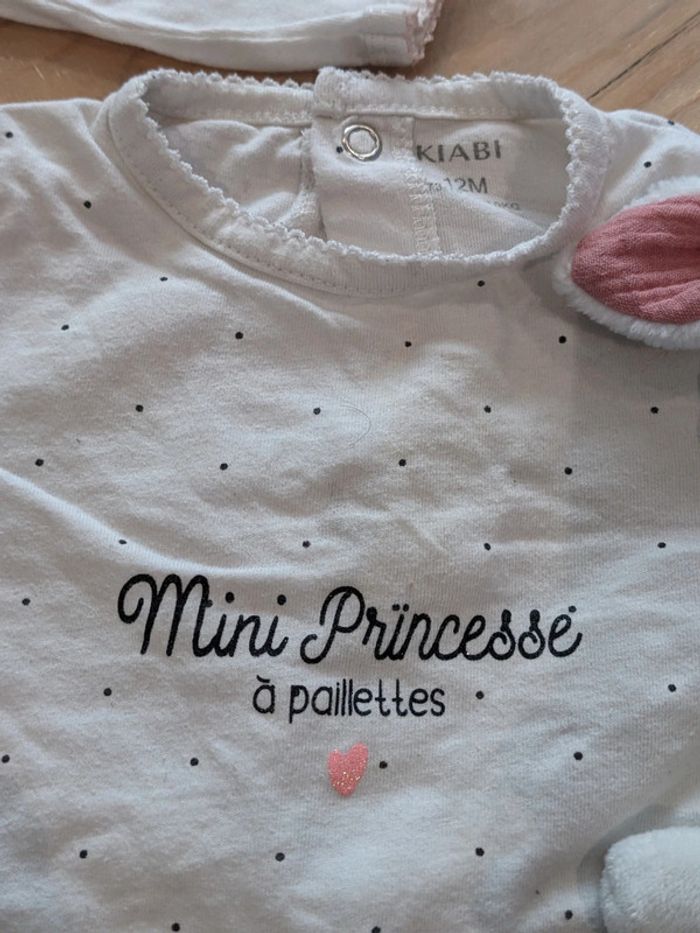 Lot pyjamas mi saison bebe 12mois - photo numéro 3