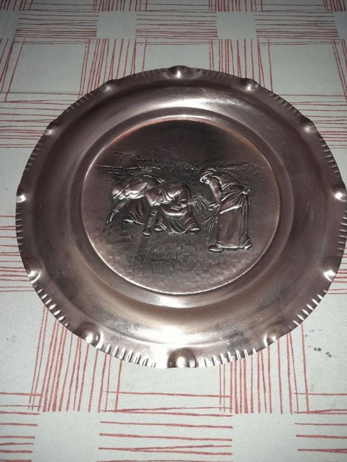 Assiette decorative vintage