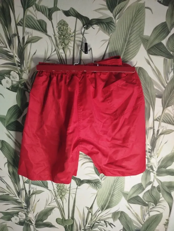 Short de bain rouge taille unique - photo numéro 5