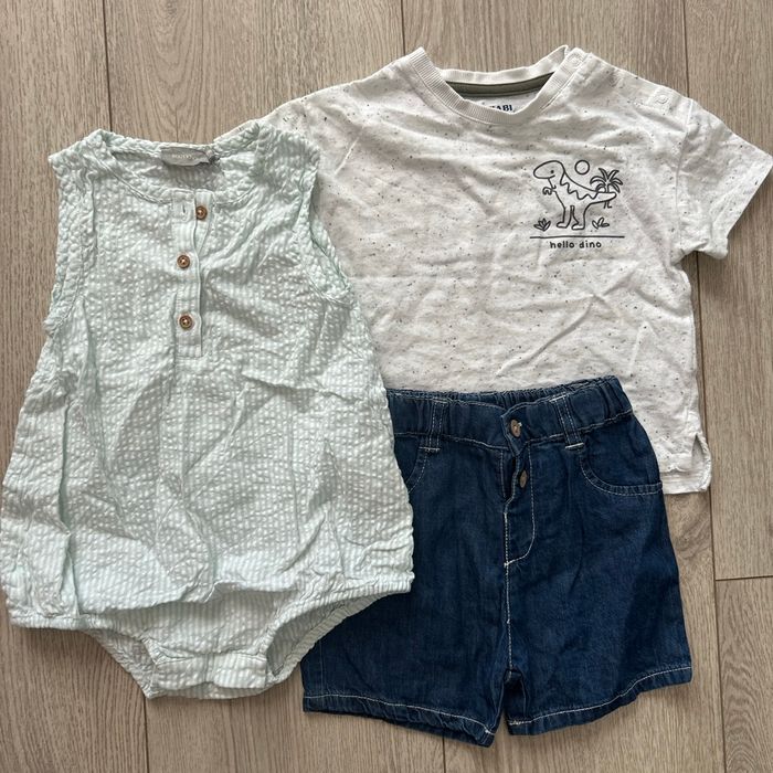 Lot vêtements garçon été #12mois