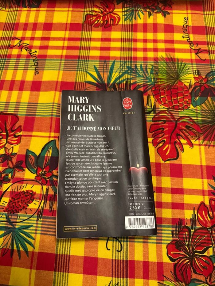 Livre Mary Higgins Clark - je t’ai donné mon cœur - photo numéro 4