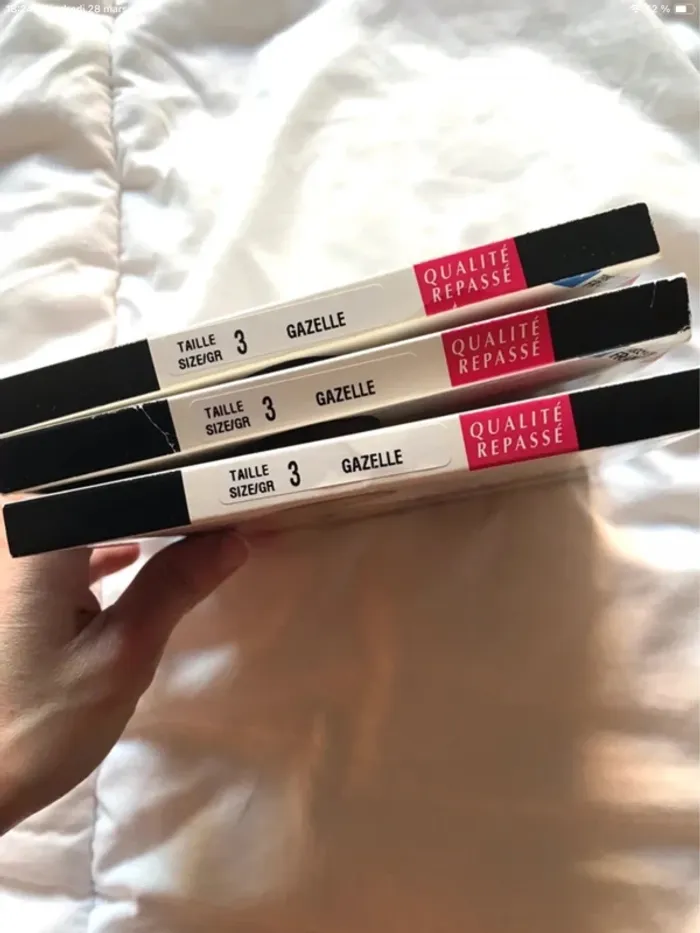 Lot de 3 collants Dim à l’acide hyaluronique taille 3 neuf avec emballage - photo numéro 3