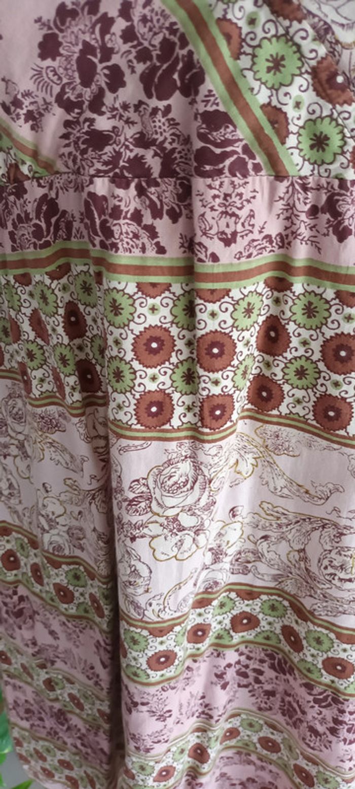 Robe à bretelles imprimé floral - photo numéro 3