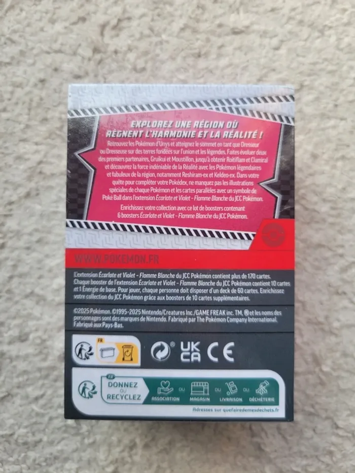 Bundle EV10.5 Flamme Blanche – Neuf/Scellé - photo numéro 2