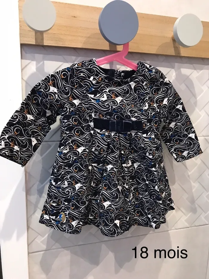 Robe velours 18 mois Sergent Major 🎀