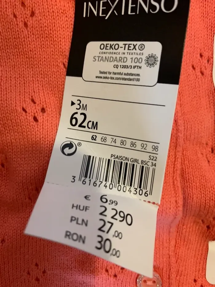 Gilet corail. - photo numéro 2