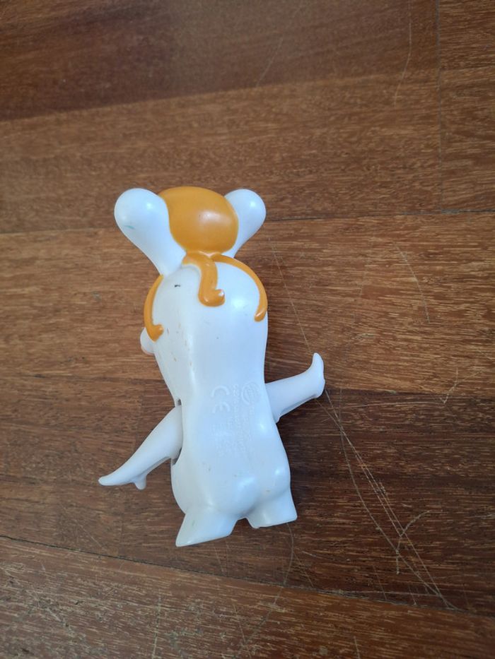 figurine lapin crétin, bras qui bouge, Burger King, collection, vintage - photo numéro 2