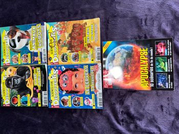 Lot de 5 magazines "Science & vie découvertes"