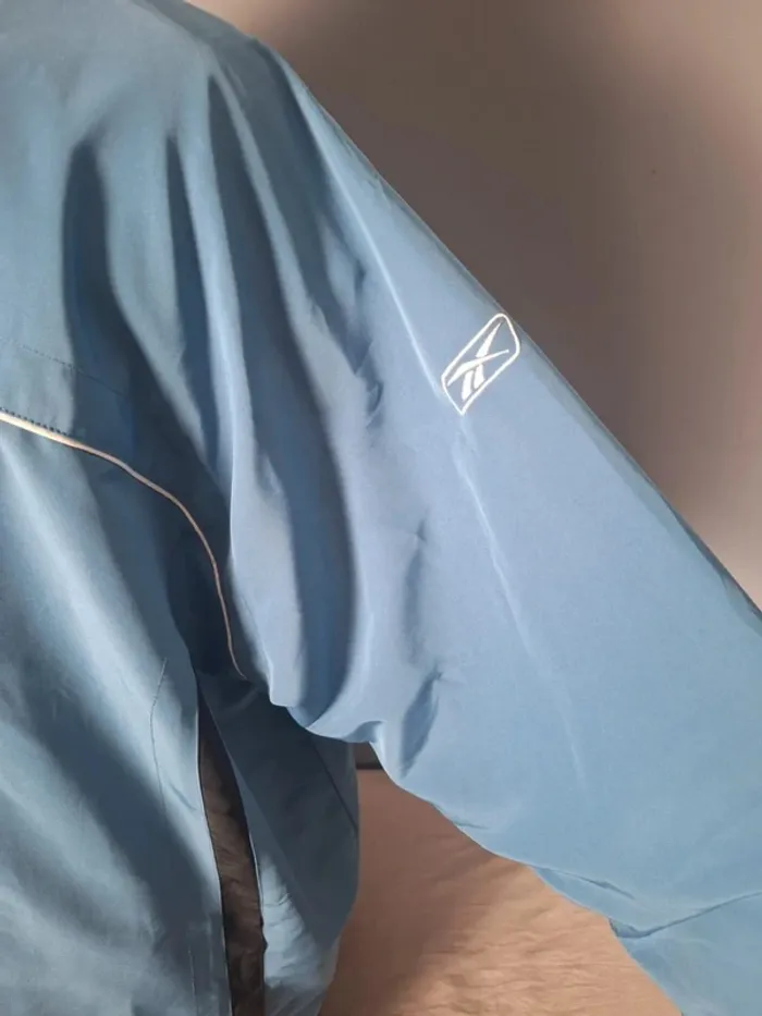 Veste coupe-vent Reebok vintage - taille 2XL brodé (574) - photo numéro 5
