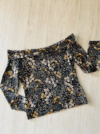 Haut épaules nu femme h&m