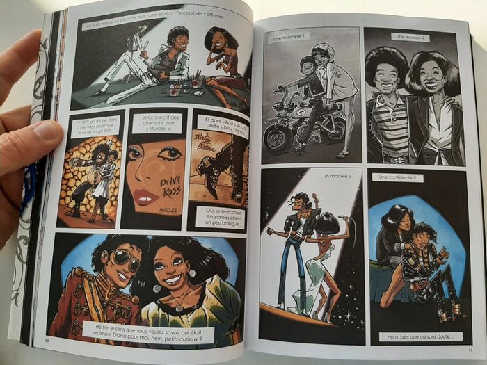 Livre dédicacé Michael Jackson en bandes dessinées - photo numéro 6