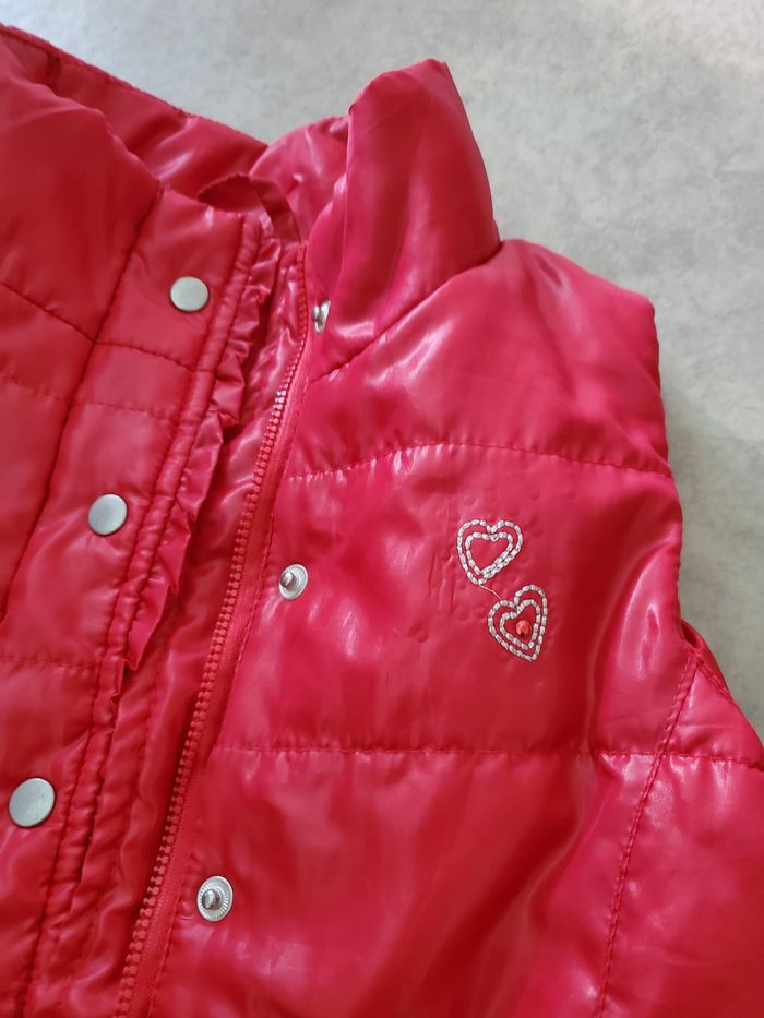 Doudoune rouge sans manches fille 6 ans - photo numéro 7