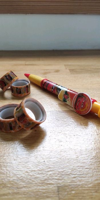 Cars stylo et scotch