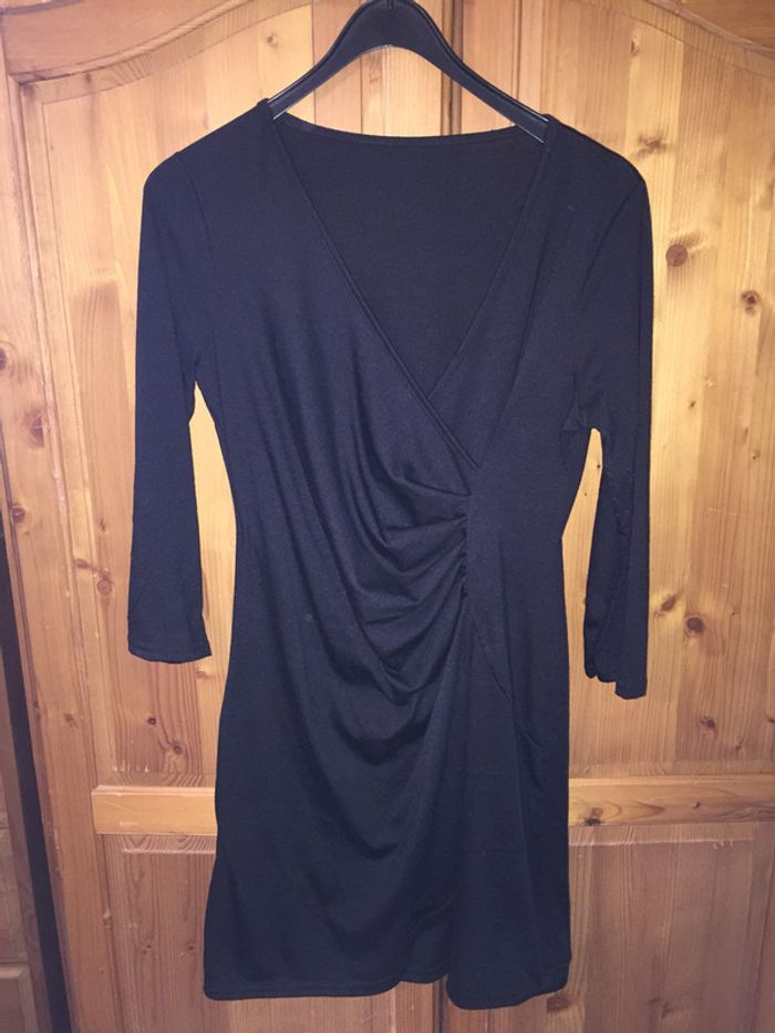 Robe coton noire