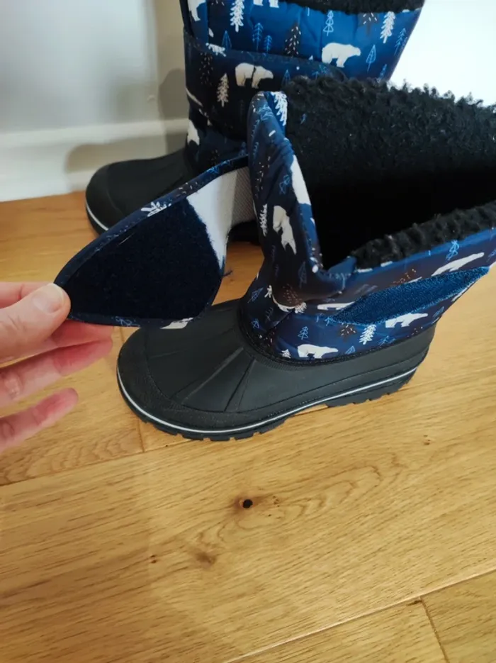 Bottes de neige enfant - 32 - excellent état - photo numéro 6