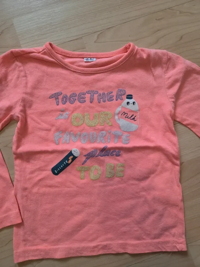 Tee shirt 3.4ans fille - photo numéro 2