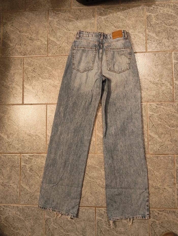 Jeans à jambes larges taille 32 - photo numéro 2