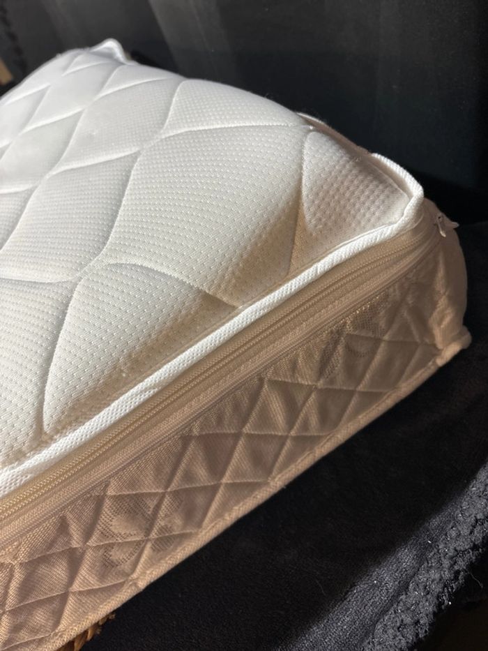 Matelas lit bebe 60x120cm roudoudou trioform - photo numéro 4