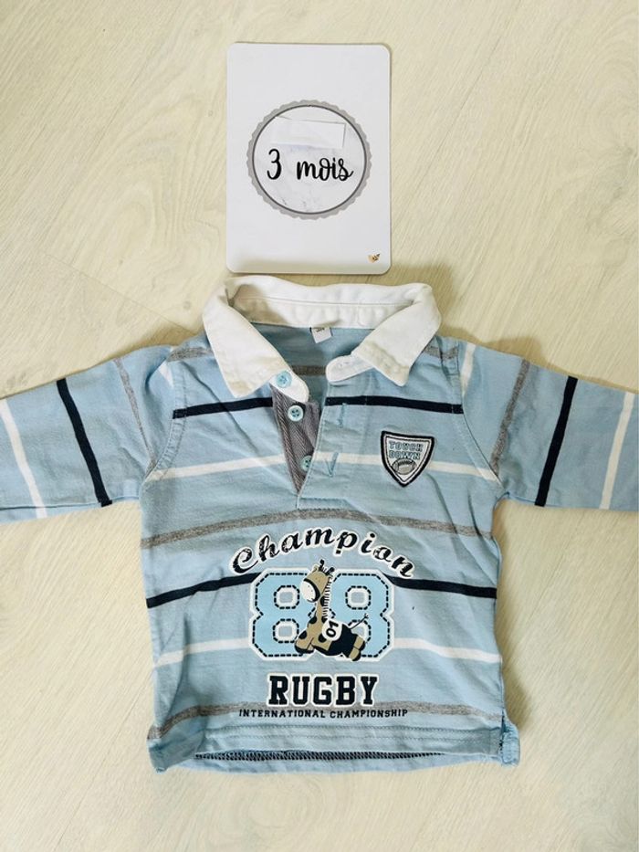 Polo manches longues