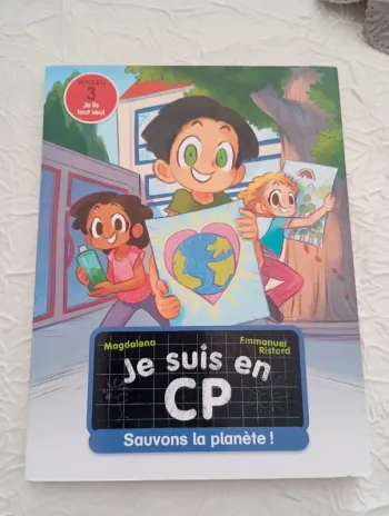 Livre " je suis en CP " niveau 3 sauvons la planète