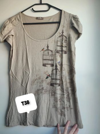 T-shirt GDM cage aux oiseaux