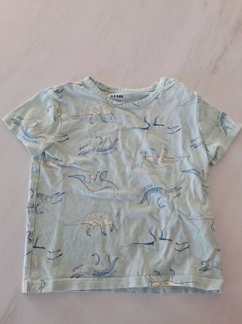 👕 T-shirt bébé dinosaures – KIABI – 24 mois (83–89 cm)